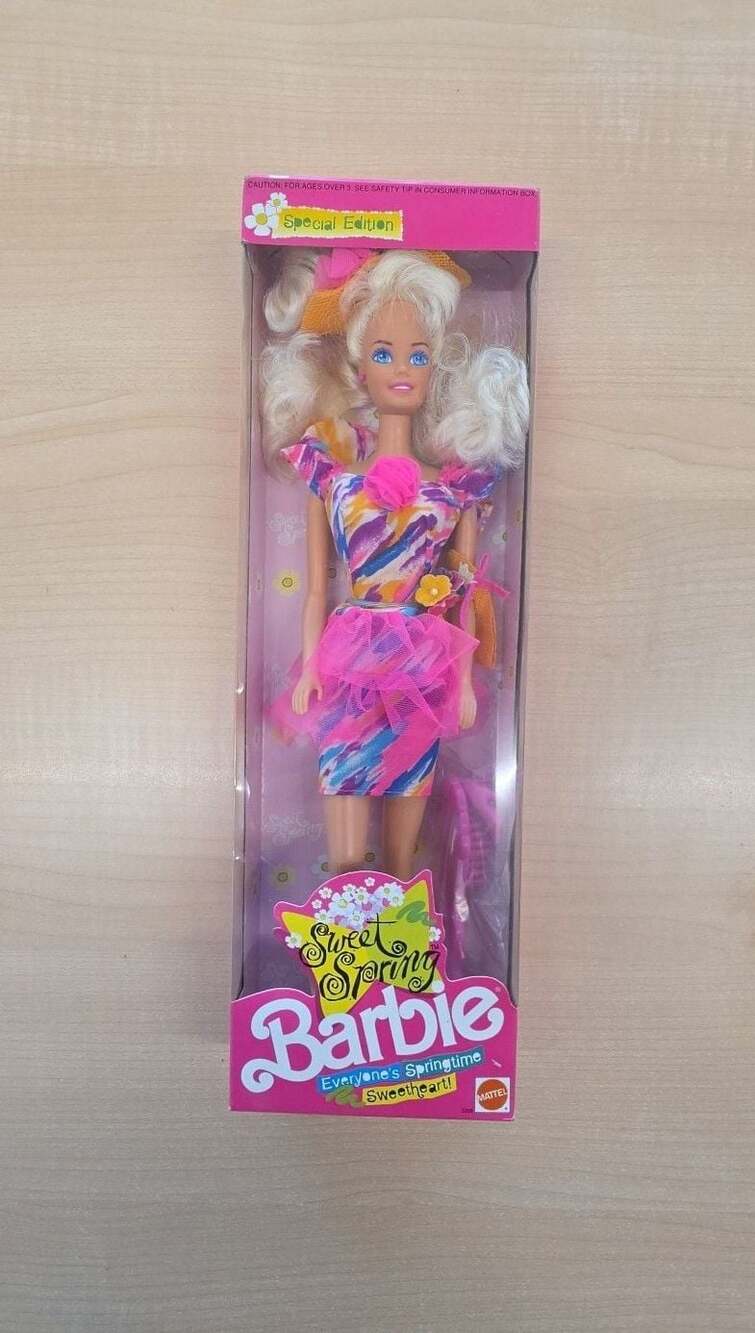 Vintage 1991 Special Edition Sweet Spring Barbie Doll #3208 NRFB